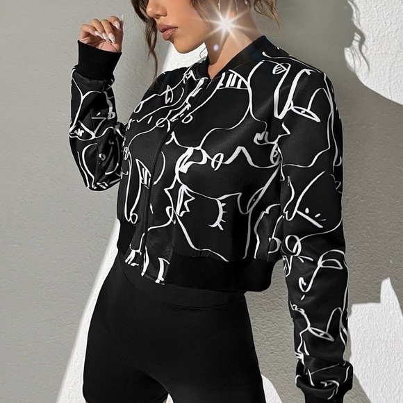 Designer Graphics Zip Up. - Picture 3 of 13